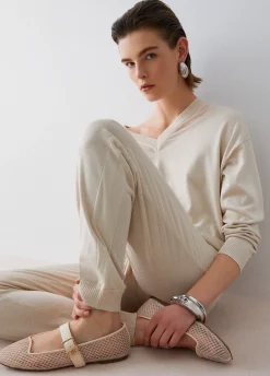 Pantaloni in lurex