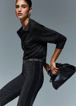 Pantaloni in lurex
