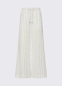 Pantaloni in misto lino