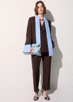 Pantaloni in misto lino