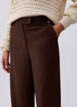 Pantaloni in misto lino
