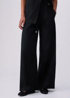 Pantaloni in misto lino