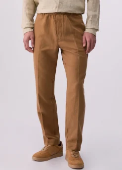 Pantaloni in misto lino