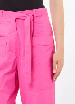 Pantaloni in popeline