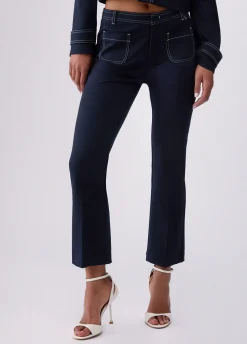 Pantaloni in punto milano