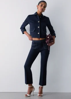 Pantaloni in punto milano