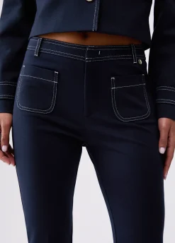 Pantaloni in punto milano
