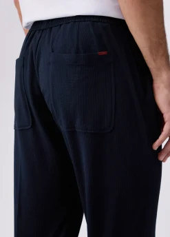 Pantaloni in seersucker