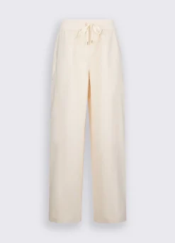 Pantaloni in tessuto iridescente