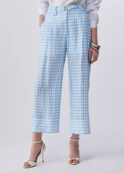 Pantaloni in vichy