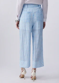 Pantaloni in vichy