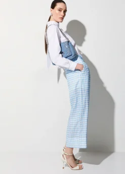 Pantaloni in vichy