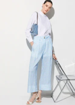 Pantaloni in vichy