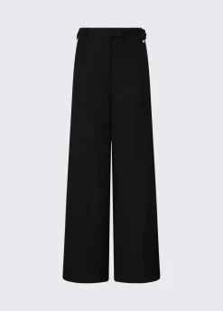 Pantaloni in viscosa fiammata