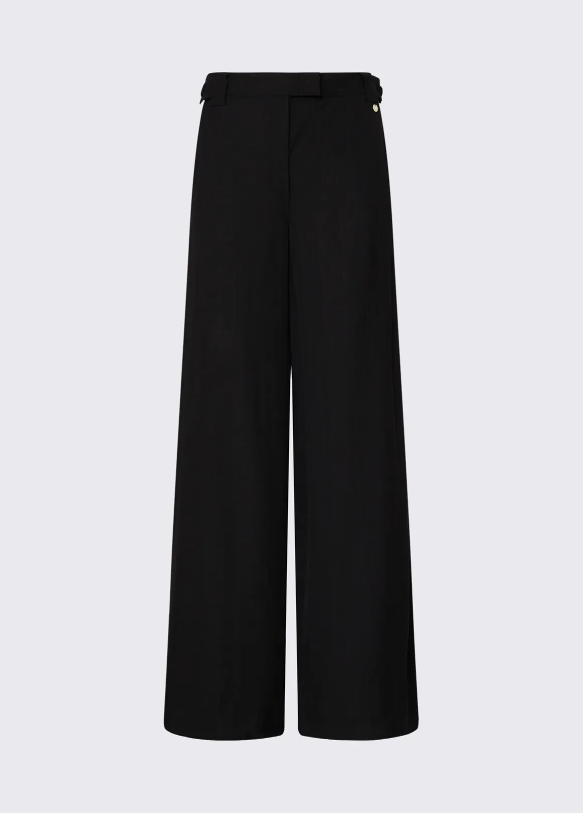 Pantaloni in viscosa fiammata