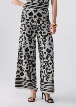 Pantaloni jacquard