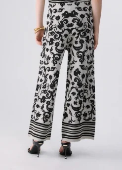 Pantaloni jacquard