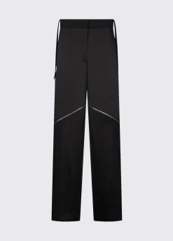 Pantaloni larghi con zip