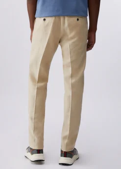 Pantaloni 100% lino
