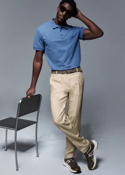 Pantaloni 100% lino