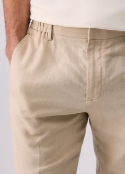 Pantaloni 100% lino