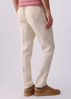 Pantaloni 100% lino