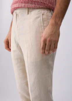 Pantaloni 100% lino