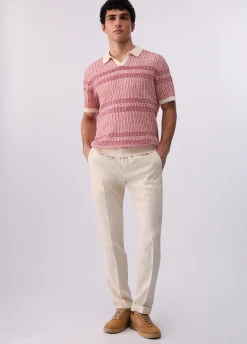 Pantaloni 100% lino