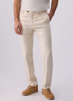 Pantaloni 100% lino