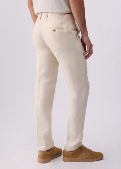 Pantaloni 100% lino