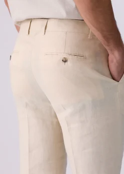 Pantaloni 100% lino
