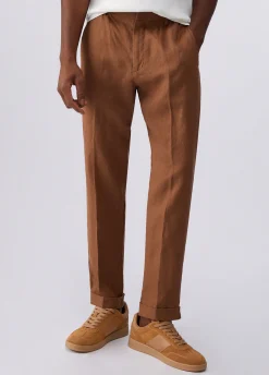 Pantaloni 100% lino