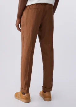 Pantaloni 100% lino