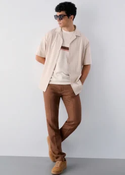 Pantaloni 100% lino