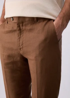 Pantaloni 100% lino
