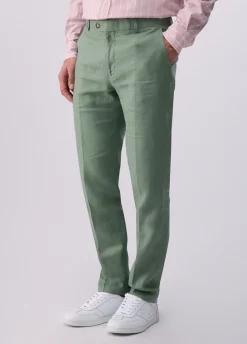 Pantaloni 100% lino