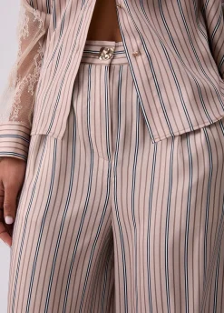 Pantaloni palazzo a righe