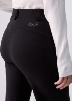 Pantaloni regular fit in punto milano