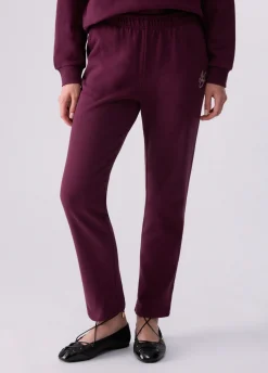 Pantaloni regular in felpa