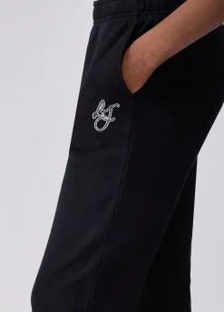 Pantaloni regular in felpa