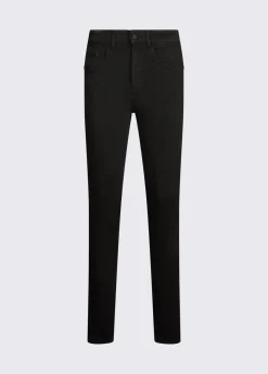 Pantaloni skinny a vita alta