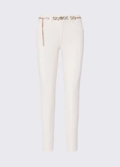Pantaloni skinny con cintura