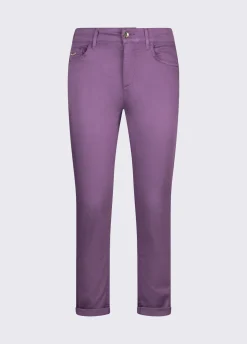 Pantaloni skinny con risvolto