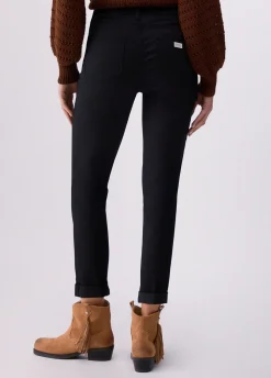 Pantaloni skinny cropped
