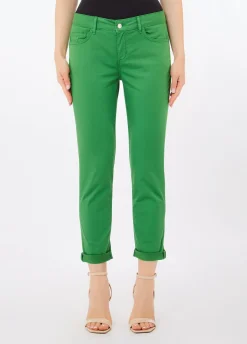 Pantaloni skinny cropped