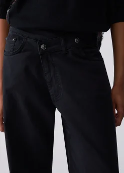 Pantaloni straight ampi