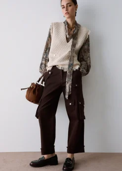 Pantaloni worker con tasche