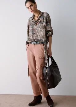 Pantaloni worker con tasche