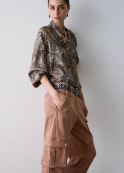 Pantaloni worker con tasche