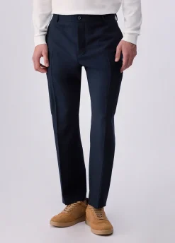 Pantaloni worker in misto lana